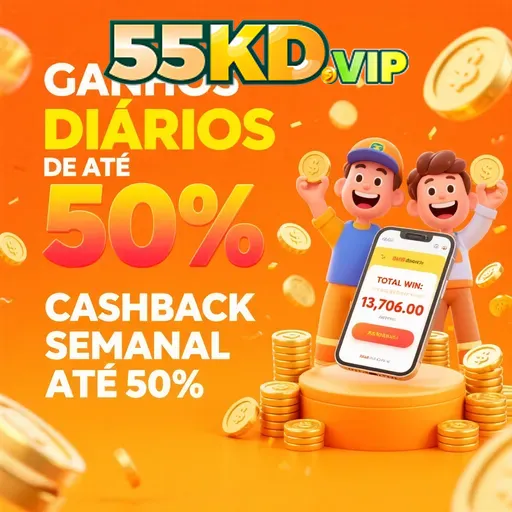 55KD Indique amigos para receber um bônus